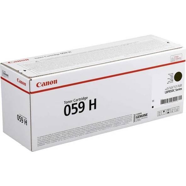 Canon CRG-059H-3627C001 Siyah Orijinal Toner ürün görseli