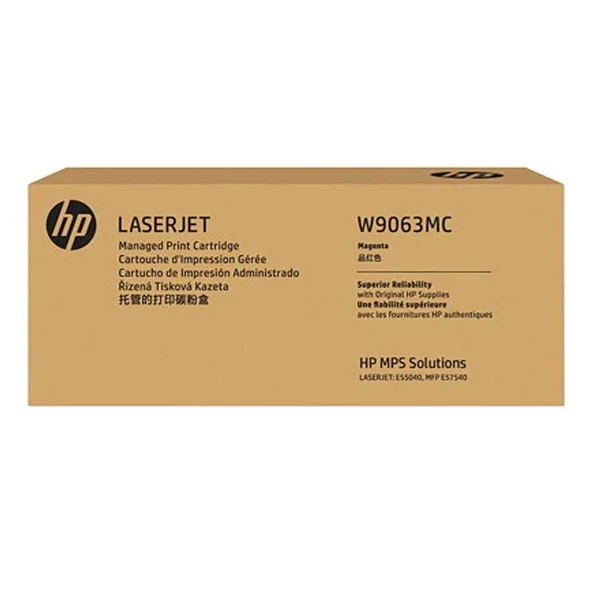 Hp W9063MC Kırmızı Orijinal Toner - Resim 2