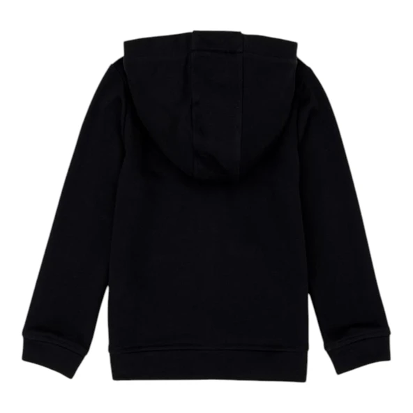 Çocuk Fermuarlı Basic Sweatshirt - Resim 3