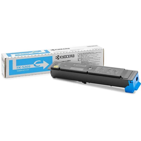 Kyocera TK-5205-1T02R5CNL0 Mavi Orijinal Toner - Resim 2