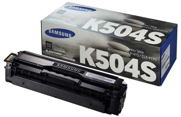 Samsung CLT-K504S-Hp SU162A Siyah Orijinal Toner - Resim 3