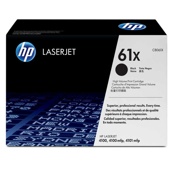 Hp 61X-C8061X Yüksek Kapasiteli Orijinal Toner - Resim 2