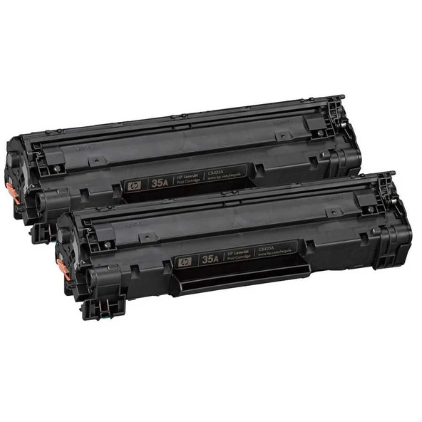 Hp 35A-CB435AF Orijinal Toner İkili Paket - Resim 2