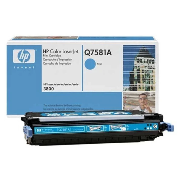 Hp 503A-Q7581A Mavi Orijinal Toner-Mavi Kutu ürün görseli 1