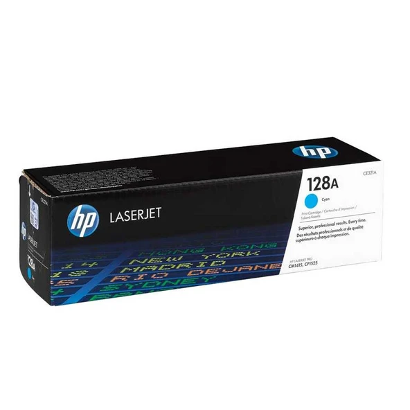Hp 128A-CE321A Mavi Orijinal Toner ürün görseli