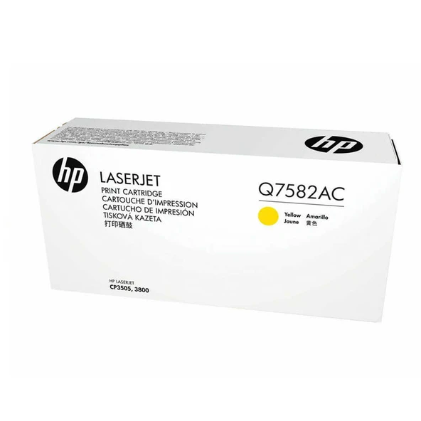 Hp 503A-Q7582AC Sarı Orijinal Toner ürün görseli