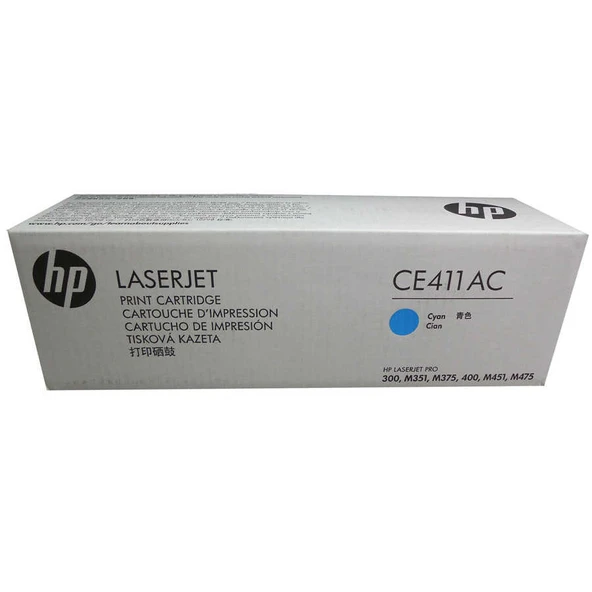 Hp 305A-CE411AC Mavi Orijinal Toner - Resim 2