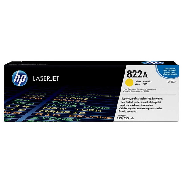 Hp 822A-C8552A Sarı Orijinal Toner - Resim 2