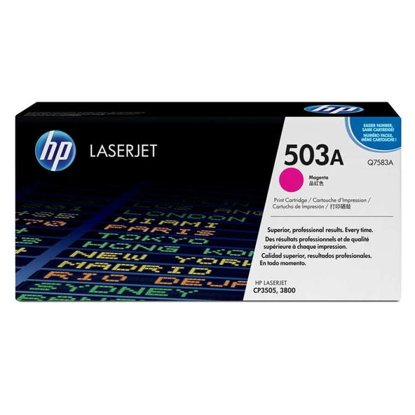 Hp 503A-Q7583A Kırmızı Orijinal Toner ürün görseli 1