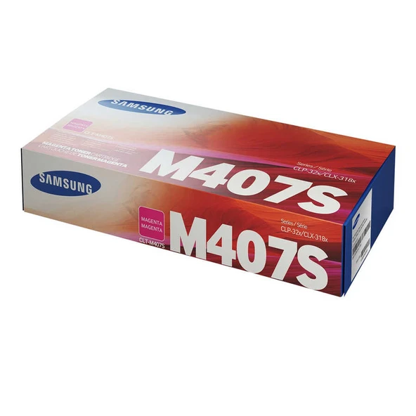 Samsung CLT-M407S-Hp SU268A Kırmızı Orijinal Toner ürün görseli