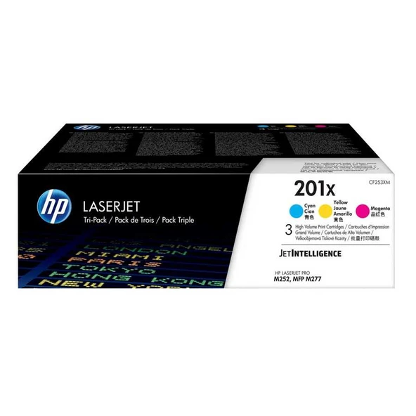 Hp 201X-CF253XM Orijinal Renkli Toner Paketi ürün görseli 1