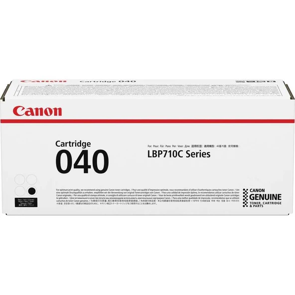 Canon CRG-040-0460C001 Siyah Orijinal Toner ürün görseli
