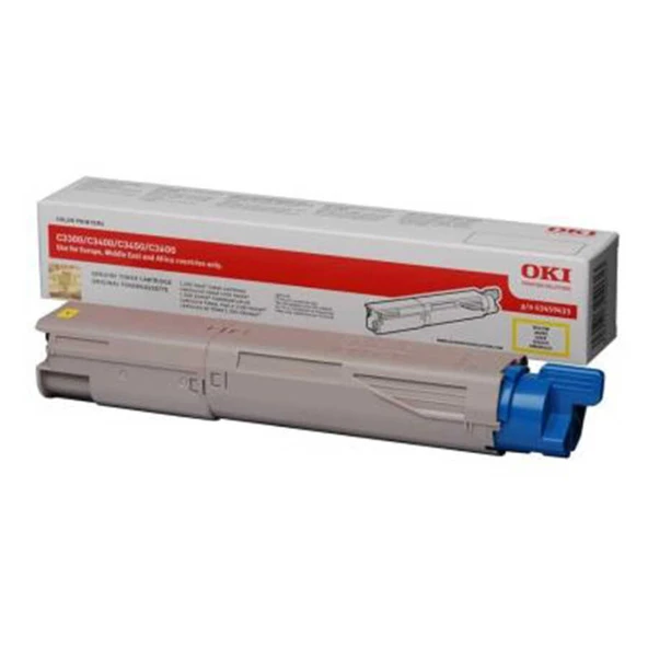 Oki C3300-43459420 Siyah Orijinal Toner ürün görseli