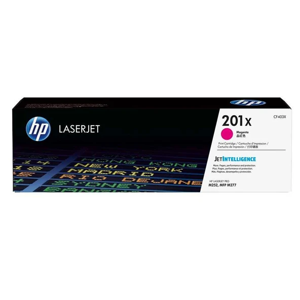 Hp 201X-CF403X Kırmızı Yüksek Kapasiteli Orijinal Toner ürün görseli
