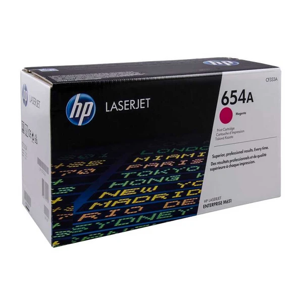 Hp 654A-CF333A Kırmızı Orijinal Toner - Resim 2