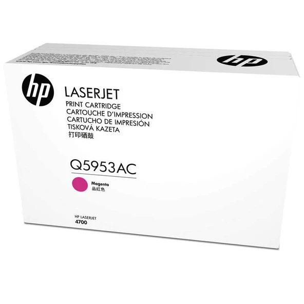 Hp 643A-Q5953AC Kırmızı Orijinal Toner ürün görseli 1