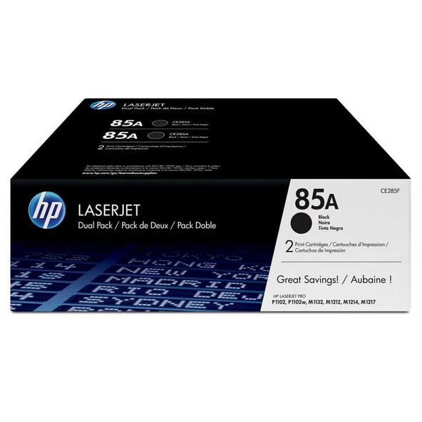 Hp 85A-CE285AF Orijinal Toner İkili Paket ürün görseli