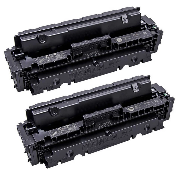 Hp 410X-CF410XD Siyah Yüksek Kapasiteli Orijinal Toner İkili Paket - Resim 2