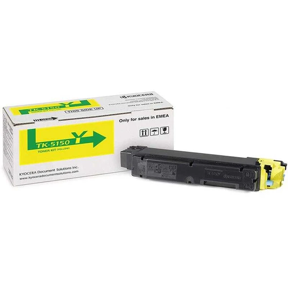 Kyocera TK-5150-1T02NSANL0 Sarı Orijinal Toner - Resim 2