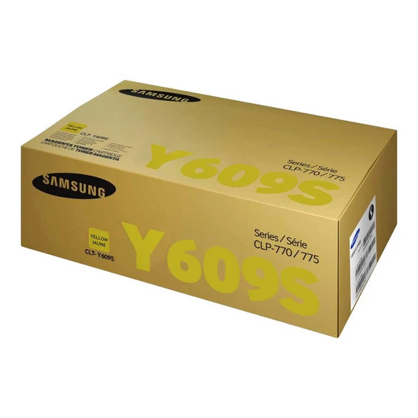 Samsung CLT-Y609S-Hp SU563A Sarı Orijinal Toner - Resim 2