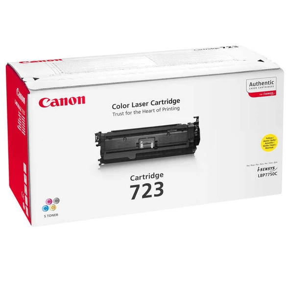 Canon CRG-723-2641B002 Sarı Orijinal Toner ürün görseli
