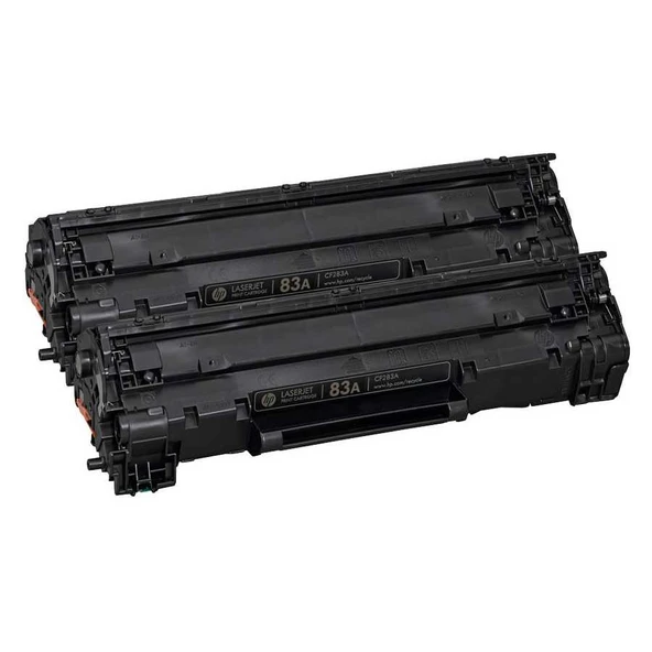 Hp 83A-CF283AD Orijinal Toner İkili Paket - Resim 2