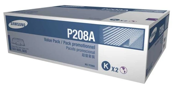 Samsung SCX-5635-MLT-P208A-SV129A Orijinal Toner Çiftli Paket ürün görseli