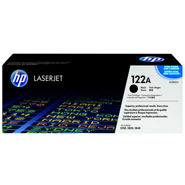 Hp 122A-Q3960A Siyah Orijinal Toner ürün görseli