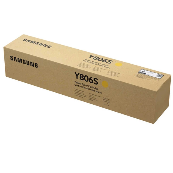 Samsung CLT-Y806S-Hp SS730A Sarı Orijinal Toner - Resim 2