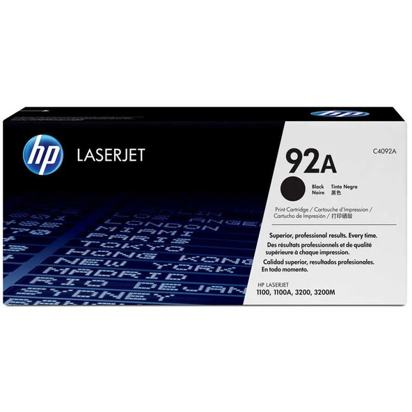 Hp 92A-C4092A Orijinal Toner - Resim 2