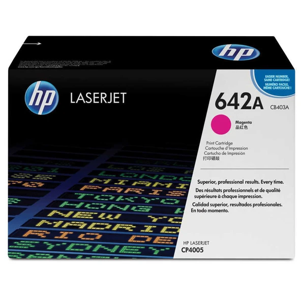 Hp 642A-CB403A Kırmızı Orijinal Toner ürün görseli