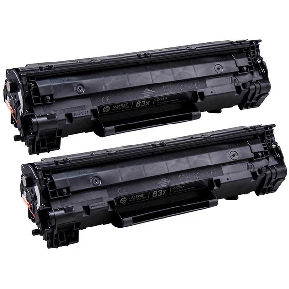 Hp 83X-CF283XD Yüksek Kapasiteli Orijinal Toner İkili Paket - Resim 2