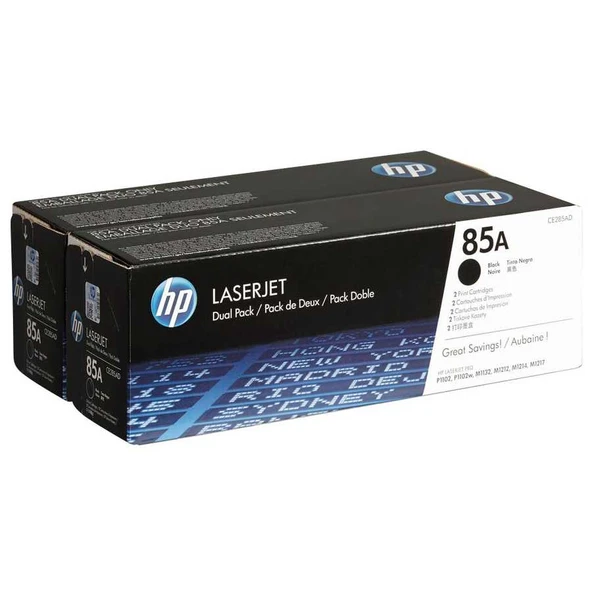 Hp 85A-CE285AD Orijinal Toner İkili Paket ürün görseli