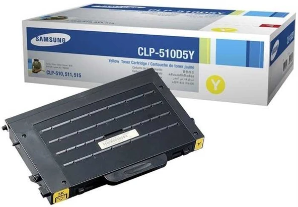 Samsung CLP-510 Sarı Orijinal Toner - Resim 2