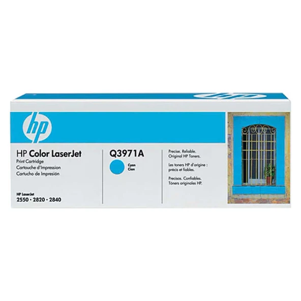Hp 123A-Q3971A Mavi Orijinal Toner-Mavi Kutu ürün görseli