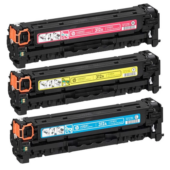 Hp 312A-CF440AM Orijinal Renkli Toner Paketi - Resim 2