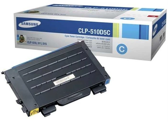 Samsung CLP-510 Mavi Orijinal Toner ürün görseli