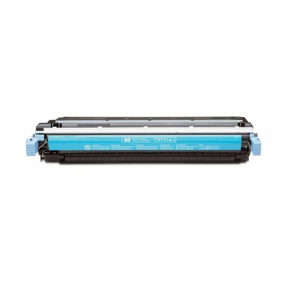 Hp 645A-C9731A Mavi Orijinal Toner - Resim 2