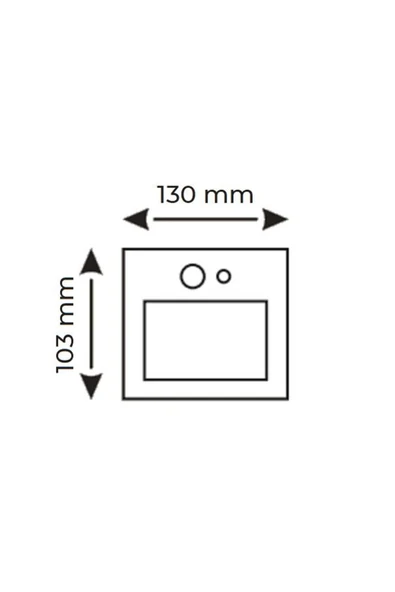 Hs 4024 20 Watt Sensörlü Solar Aplik - Beyaz Işık (6500k) - 3