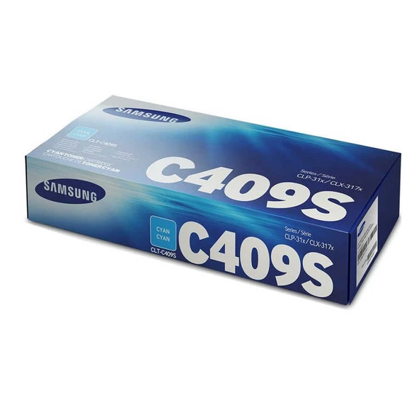 Samsung CLT-C409S-Hp SU008A Mavi Orijinal Toner ürün görseli