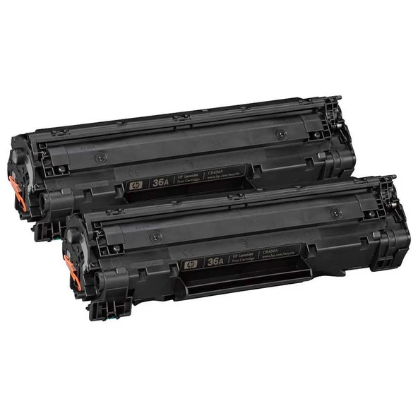 Hp 36A-CB436AD Orijinal Toner İkili Paket - Resim 2