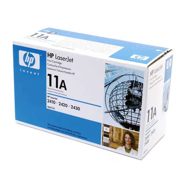 Hp 11A-Q6511A Siyah Orijinal Toner-Mavi Kutu ürün görseli