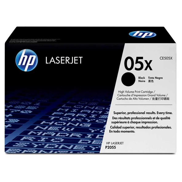 Hp 05X-CE505X Yüksek Kapasiteli Orijinal Toner ürün görseli