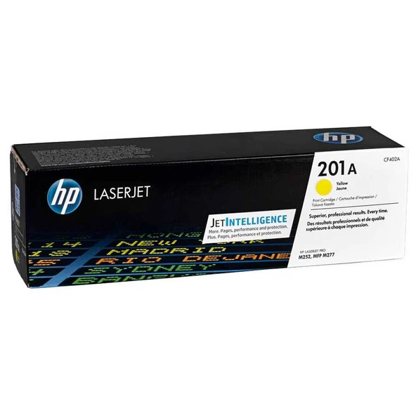 Hp 201A-CF402A Sarı Orijinal Toner ürün görseli