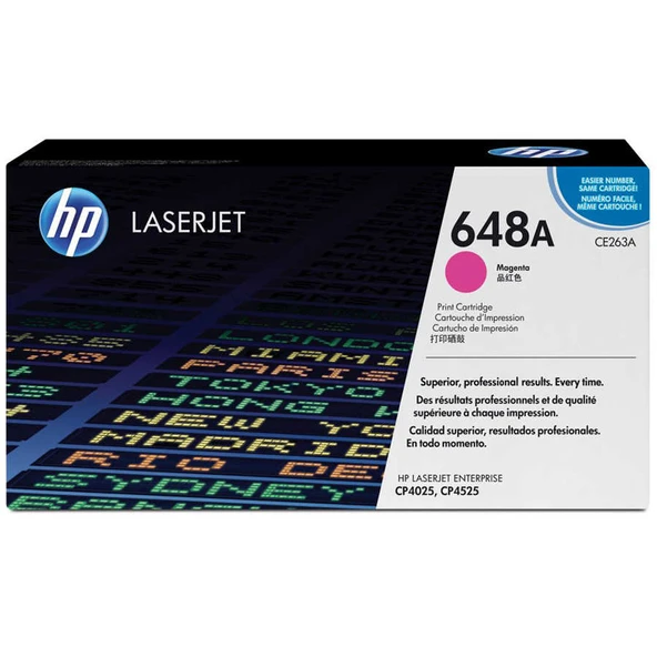 Hp 648A-CE263A Kırmızı Orijinal Toner ürün görseli