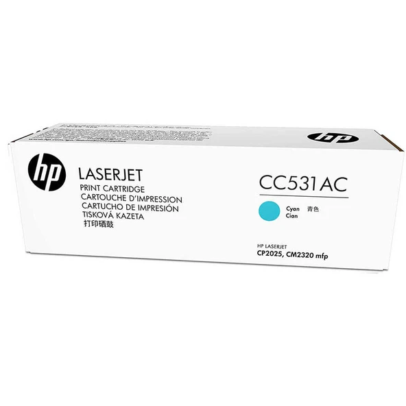 Hp 304A-CC531AC Mavi Orijinal Toner ürün görseli 1