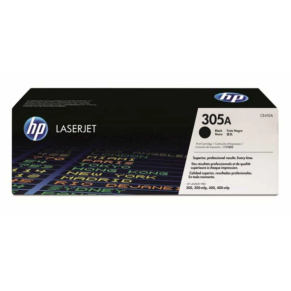 Hp 305A-CE410A Siyah Orijinal Toner ürün görseli