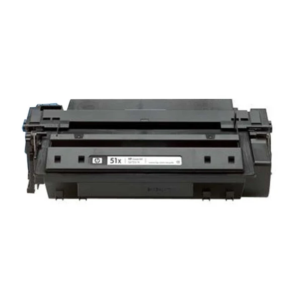 Hp 51X-Q7551X Siyah Yüksek Kapasiteli Orijinal Toner (C Grade) - Resim 2