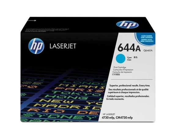 Hp 644A-Q6461A Mavi Orijinal Toner - Resim 2