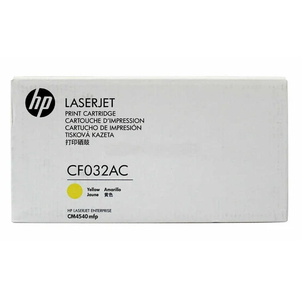 Hp 646A-CF032AC Sarı Orijinal Toner - Resim 2